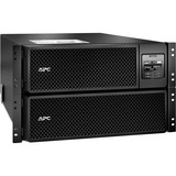 APC Smart-UPS On-Line 8000VA noodstroomvoeding Zwart, 6x C13, 4x C19, hardwire 1 fase uitgang, rackmountable, Embedded NMC, SRT8KRMXLI