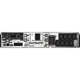 APC Smart-UPS SMX2200R2HVNC 2200VA Noodstroomvoeding ups Zwart, 2200VA, 8x C13, 2x C19 uitgang, USB, NMC
