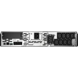 APC Smart-UPS X 3000VA noodstroomvoeding ups Zwart, 8x C13, 1x C19 uitgang, 2U, SMX3000RMHV2U, Retail