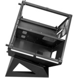 AZZA Cube 802F Show-case Zwart | Window-kit