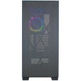 AZZA Hive 450 Tower-behuizing Zwart | 2x USB-A 2.0 | 1x USB-A 3.2 (5 Gbit/s) | 1x Audio | Window-kit