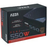 AZZA PSAZ-550W voeding  Zwart, 2x PCIe