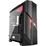 AZZA Photios 250 Tower-behuizing Zwart | 2x USB-A 2.0 | 2x USB-A 3.2 (5 Gbit/s) | 2x Audio | Window-kit