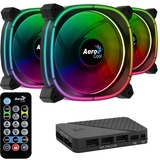 Aerocool Astro 12 Pro case fan Zwart, 3 stuks