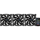 Aerocool Astro 12 Pro case fan Zwart, 3 stuks