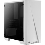 Aerocool Cylon Mini Tower-behuizing Wit/zwart | USB-A 2.0 | USB-A 3.2 (5 Gbit/s) | 2x Audio | Window-kit