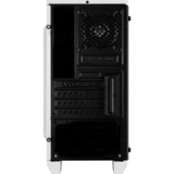 Aerocool Cylon Mini Tower-behuizing Wit/zwart | USB-A 2.0 | USB-A 3.2 (5 Gbit/s) | 2x Audio | Window-kit