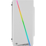 Aerocool Cylon Mini Tower-behuizing Wit/zwart | USB-A 2.0 | USB-A 3.2 (5 Gbit/s) | 2x Audio | Window-kit