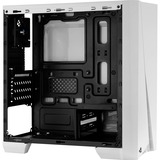 Aerocool Cylon Mini Tower-behuizing Wit/zwart | USB-A 2.0 | USB-A 3.2 (5 Gbit/s) | 2x Audio | Window-kit