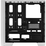 Aerocool Cylon Mini Tower-behuizing Wit/zwart | USB-A 2.0 | USB-A 3.2 (5 Gbit/s) | 2x Audio | Window-kit