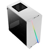 Aerocool Cylon Mini Tower-behuizing Wit/zwart | USB-A 2.0 | USB-A 3.2 (5 Gbit/s) | 2x Audio | Window-kit