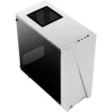 Aerocool Cylon Mini Tower-behuizing Wit/zwart | USB-A 2.0 | USB-A 3.2 (5 Gbit/s) | 2x Audio | Window-kit