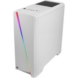 Aerocool Cylon White midi tower behuizing Wit | 3x USB-A | RGB | Window