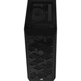 Aerocool Hive FRGB v3 Tower-behuizing Zwart | USB-A 2.0 | 2x USB-A 3.2 (5 Gbit/s) | 2x Audio | Window-kit