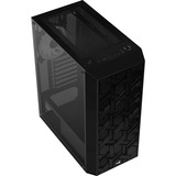 Aerocool Hive FRGB v3 Tower-behuizing Zwart | USB-A 2.0 | 2x USB-A 3.2 (5 Gbit/s) | 2x Audio | Window-kit