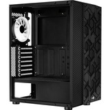 Aerocool Hive FRGB v3 Tower-behuizing Zwart | USB-A 2.0 | 2x USB-A 3.2 (5 Gbit/s) | 2x Audio | Window-kit