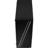 Aerocool Streak midi tower behuizing Zwart | 3x USB-A | RGB | Window