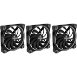 Alpenföhn Wing Boost 3 case fan Zwart, 3 stuks, 4-pins PWM fan-connector