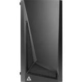 Antec Dark Phantom DP301M mini tower behuizing Zwart | 2x USB-A | RGB | Window