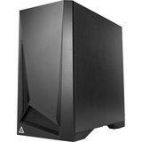 Antec Dark Phantom DP301M mini tower behuizing Zwart | 2x USB-A | RGB | Window