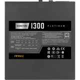 Antec Signature 1300 Platinum, 1320 Watt voeding  Zwart, 12x PCIe, Full Kabel-management