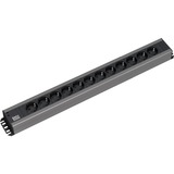 Bachmann CRAFTSMAN 12x power socket (300.002) stekkerdoos Zwart/grijs, voor 8 stekkers