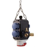 Bachmann E-cube 4x Schuko 1x CEE 1/2x Luft wandcontactdoos