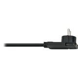 Brennenstuhl Comfort-Line Plus 6-voudige stekkerdoos Zwart, 6x stekker, met platte stekker, 2m H05VV-F 3G1.5