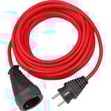 Brennenstuhl Kunststof verlengsnoer verlengkabel Rood, 10 meter, 1167460