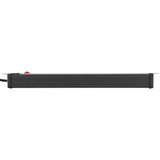 Brennenstuhl Premium-Line 19" stekkerdoos 8-voudig Zwart/lichtgrijs, 3 meter