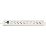 Brennenstuhl Premium-Line extension socket 10-way 10-voudige stekkerdoos Wit, 10x stekker, 1952200100