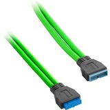 Cablemod Interne USB 3.0 kabel, 50 cm verlengkabel Lichtgroen