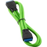 Cablemod Interne USB 3.0 kabel, 50 cm verlengkabel Lichtgroen
