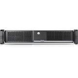 Chenbro RM24200-L rack behuizing Zilver/zwart | 2U | 2x USB-A 3.2 (5 Gbit/s)