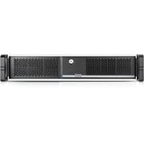 Chenbro RM24200-L rack behuizing Zilver/zwart | 2U | 2x USB-A 3.2 (5 Gbit/s)