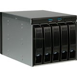 Chenbro StorageKit 3x 5,25" naar 5x 3,5" inbouwframe Zwart