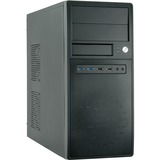 Chieftec CG-04B-0P midi tower behuizing Zwart | 4x USB-A