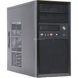 Chieftec CT-01B mini tower behuizing Zwart | 3x USB-A