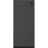 Chieftec HC-10B-OP midi tower behuizing Zwart | 4x USB-A | 1x USB-C