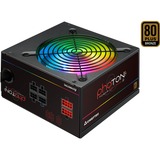 Chieftec Photon CTG-750C-RGB 750W voeding Zwart, 4x PCIe, Kabelmanagement