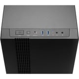 Chieftec UK-02B-OP cube behuizing Zwart | 2x USB-A | 1x USB-C
