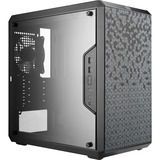 Cooler Master MasterBox Q300L Tower-behuizing Zwart | 2x USB-A 3.2 (5 Gbit/s) | 2x Audio | Window-kit