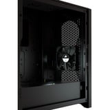 Corsair 4000D AIRFLOW Tempered Glass midi tower behuizing Zwart | 1x USB-A | 1x USB-C | Tempered Glass