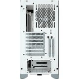Corsair 4000D AIRFLOW Tempered Glass midi tower behuizing Wit | 1x USB-A | 1x USB-C | Tempered Glass