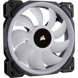 Corsair LL120 RGB LED PWM fan - 3 Fan Pack case fan Zwart, 3 stuks, 4-pins PWM fan-connector