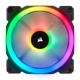 Corsair LL120 RGB LED PWM fan - 3 Fan Pack case fan Zwart, 3 stuks, 4-pins PWM fan-connector