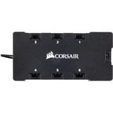 Corsair LL120 RGB LED PWM fan - 3 Fan Pack case fan Zwart, 3 stuks, 4-pins PWM fan-connector