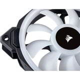 Corsair LL120 RGB LED PWM fan - Single Pack case fan Zwart, 1 stuk, 4-pins PWM fan-connector