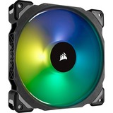 Corsair ML140 Pro RGB LED Premium Magnetic Levitation Fan case fan 2 stuks, 4-Pins PWM Fan aansluiting