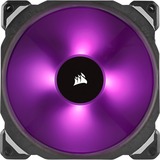 Corsair ML140 Pro RGB LED Premium Magnetic Levitation Fan case fan 2 stuks, 4-Pins PWM Fan aansluiting